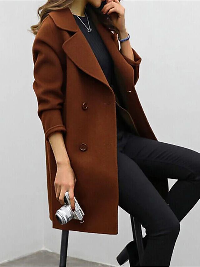 Mara - Jesienno-Zimowy Wełniany Elegan от Warszawа Fashion Jackets Warschau Fashion