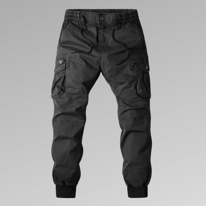 Nando - Męskie spodnie CargoStyle Cargo pants Warschau Fashion Czarny S