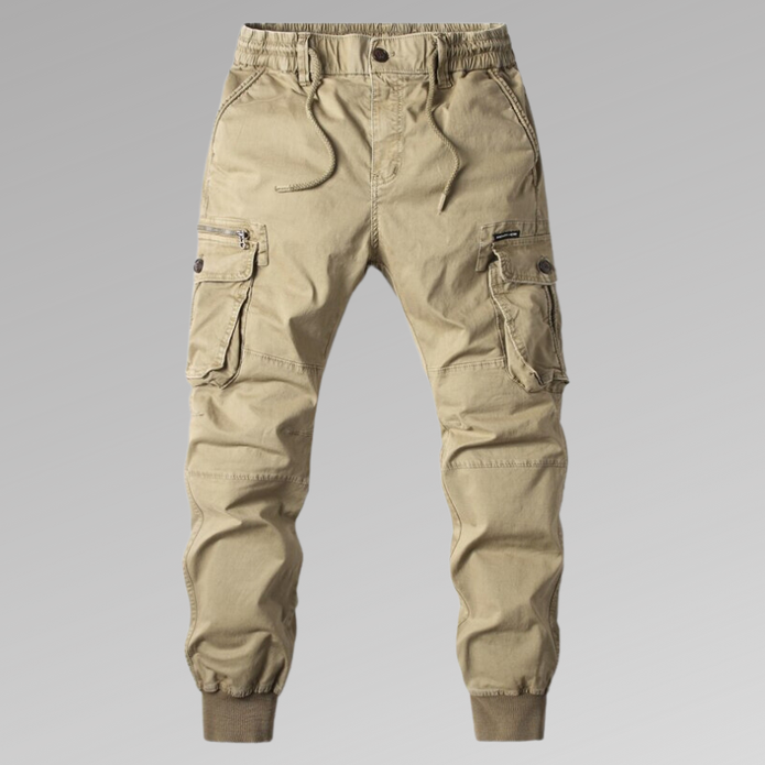 Nando - Męskie spodnie CargoStyle Cargo pants Warschau Fashion Kaki S
