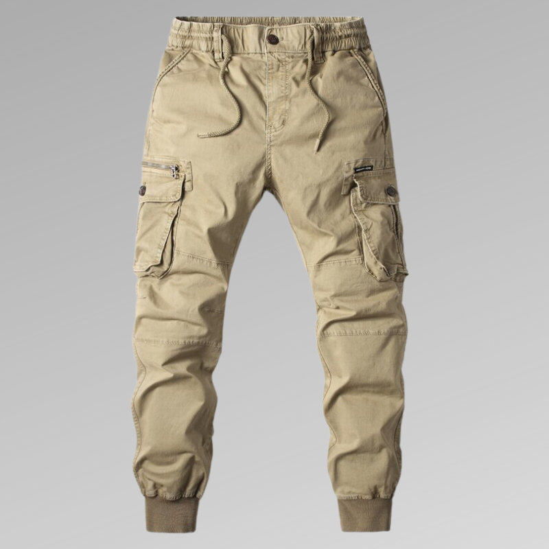 Nando - Męskie spodnie CargoStyle Cargo pants Warschau Fashion Kaki S