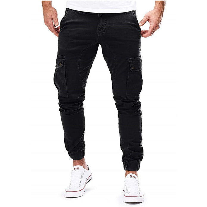 BECKETT - CargoMax spodnie męskie Men Summer Pants Warschau Fashion Czarny S