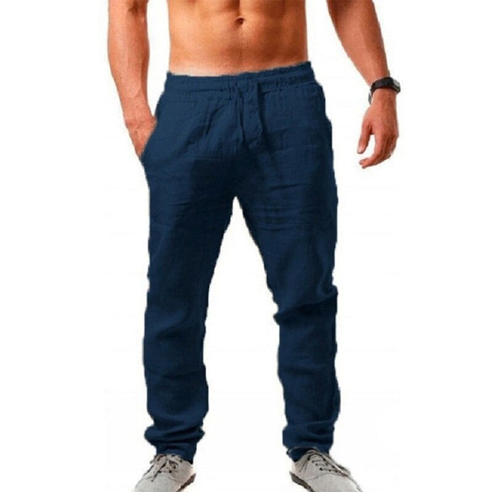 Drake - Letnie Męskie Spodnie Liniowe Men Summer Pants Warschau Fashion Marynarka S