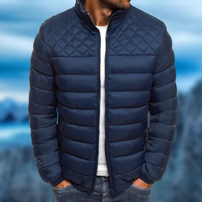 Keith - Wodoodporna i wiatroszczelna Kurtamiar dla mężczyzn Men Winter Jacket Warschau Fashion Granatowy S