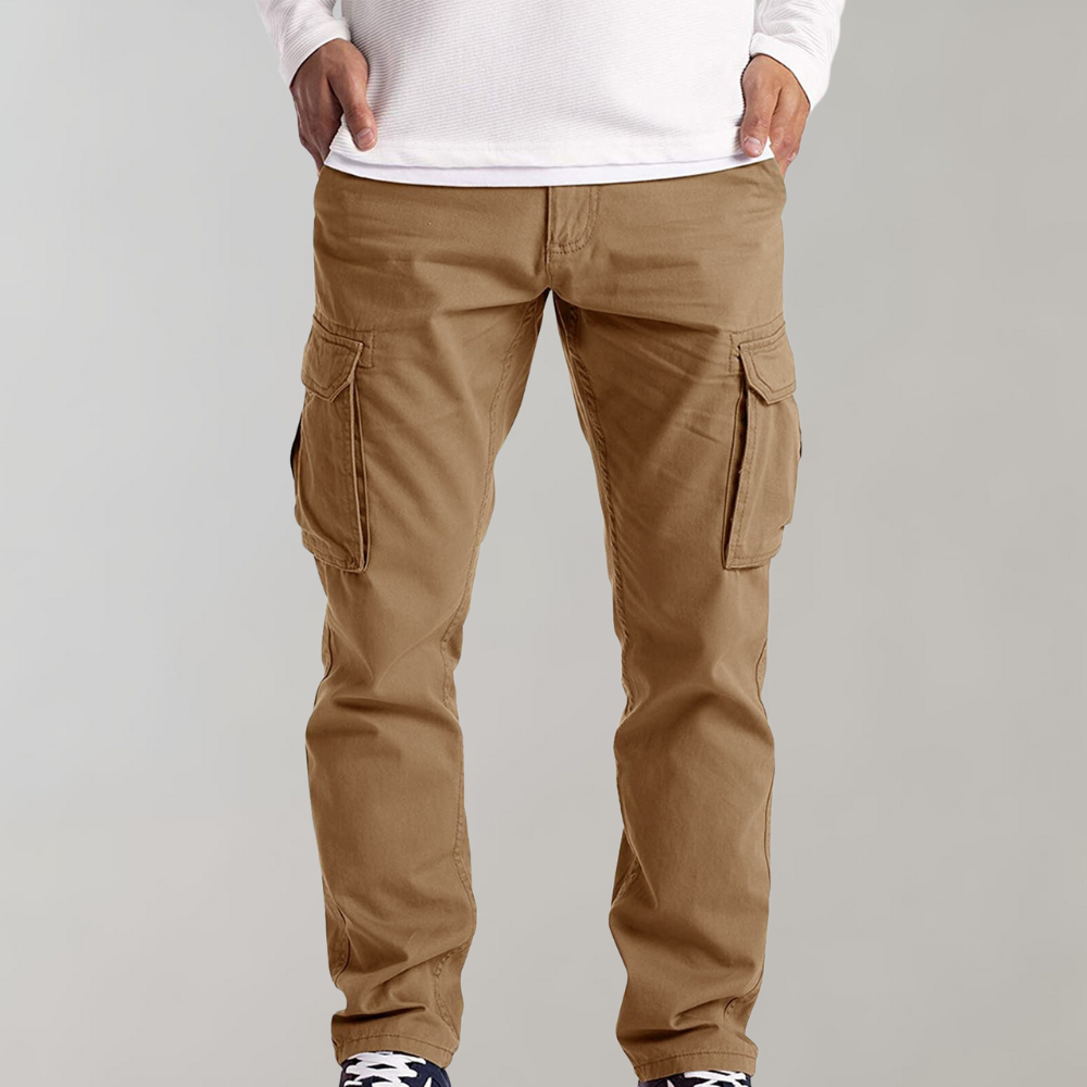 Odger - Spodnie typu Cargo dla mężczyzn Men Summer Pants Warschau Fashion Khaki S