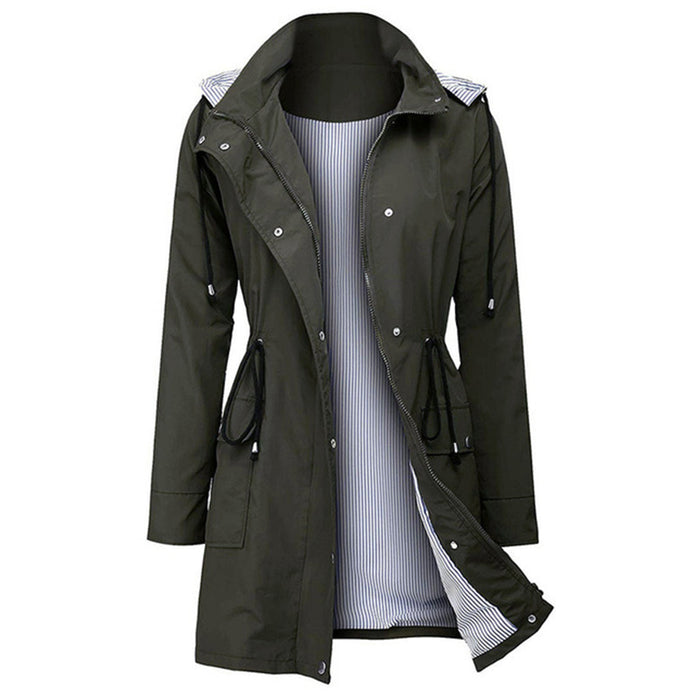 ROSALYND - Damska Kurtka Wiatrówka Women Winter Jacket Warschau Fashion Szary S