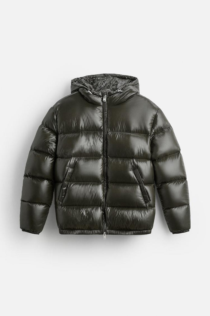 Donsjas Essential | Kurtka Puchowa z 100% Gęsiego Pióra Kleding & Accessoires > Herenkleding > Kleding > jas > Winterjas Warschau Fashion Zielony S