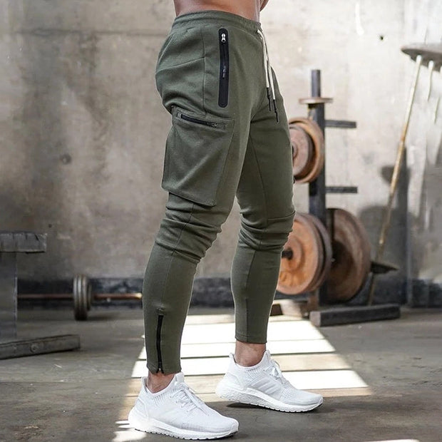 STANNO - Męskie Spodnie Cargo cargobroek Warschau Fashion Zielony S