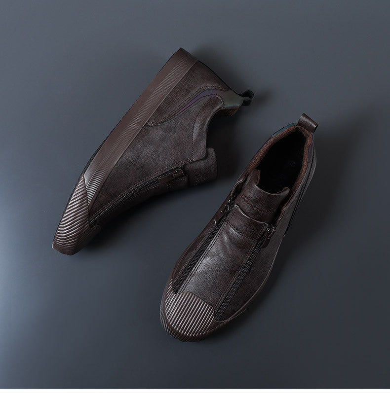 Merlin - Stylowe męskie skórzane buty