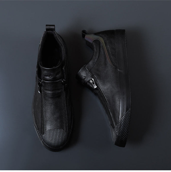 Merlin - Stylowe męskie skórzane buty