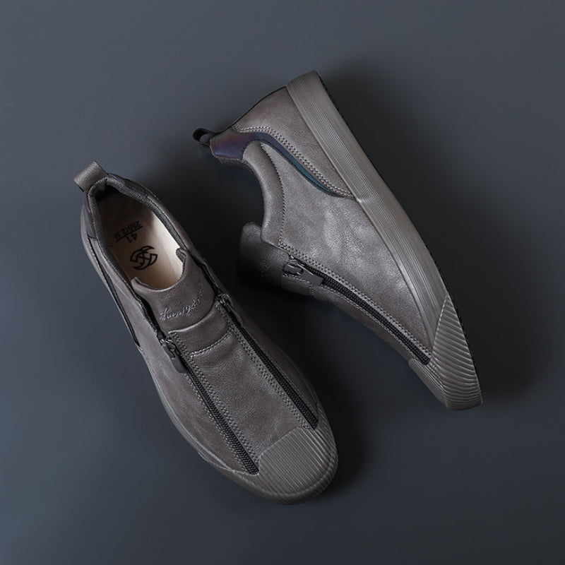 Merlin - Stylowe męskie skórzane buty