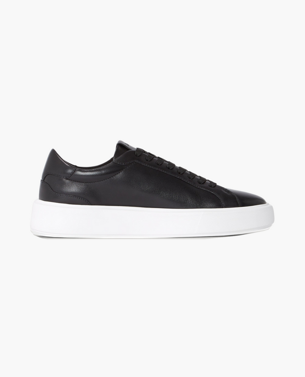 Skórzane Tenisówki Nera Loafers Warschau Fashion Czarny Eu 38 / us 5 / uk 4