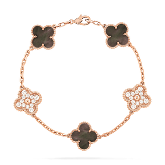 Bransoletka Vintage Trifolia - Edycja Limitowana Warschau Fashion Brązowy