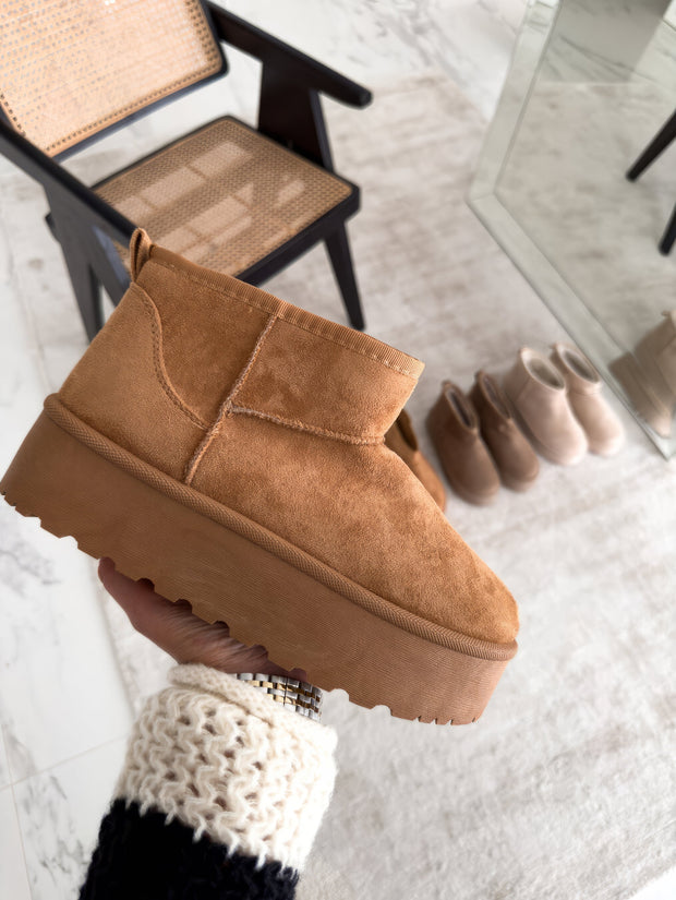 ComfyStap - Ciepłe Buty na Zimę shoes winter sloffen Warschau Fashion Wielbłąd 36