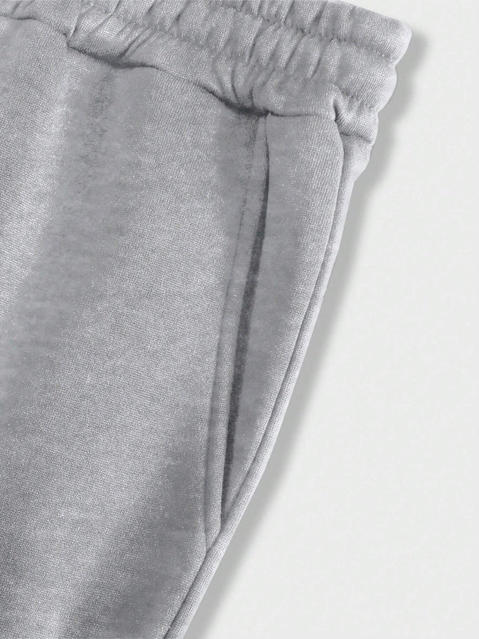 Męski Luźny Dres | Bluza z Kapturem + Spodnie Dresowe joggingspak Warschau Fashion