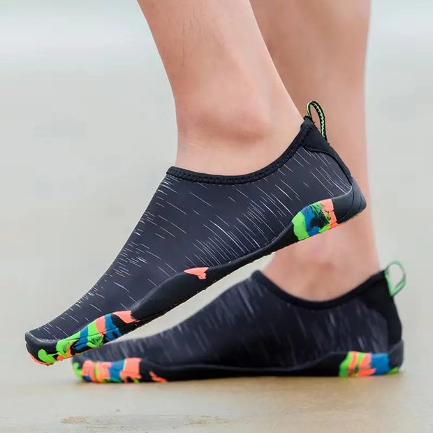 Męskie buty wodne z antypoślizgową podeszwą – doskonałe na plażowe przygody