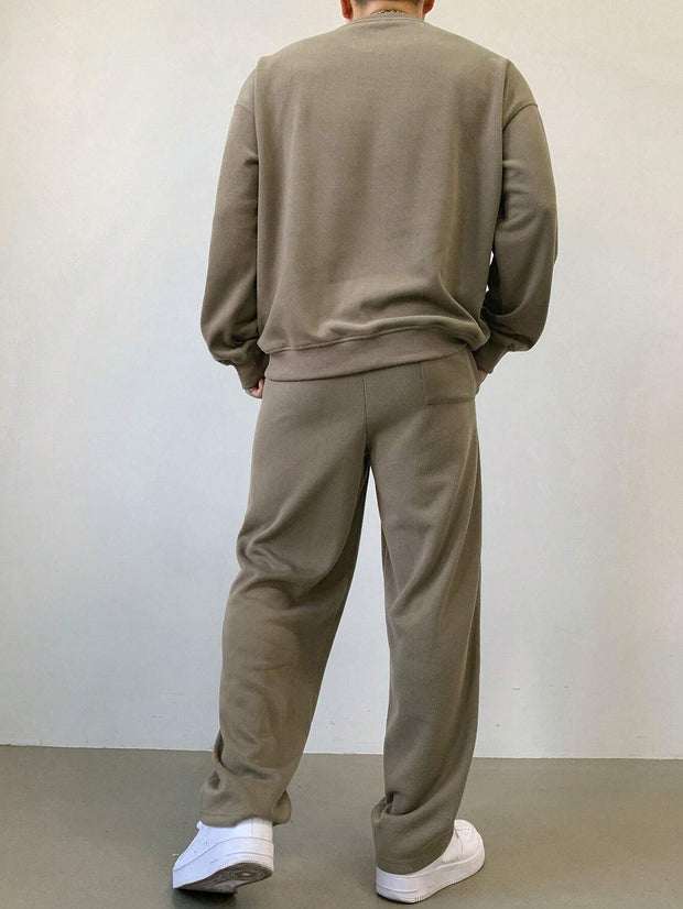 Męski Komplet Dresowy | Bluza i Spodnie trainingspak Warschau Fashion