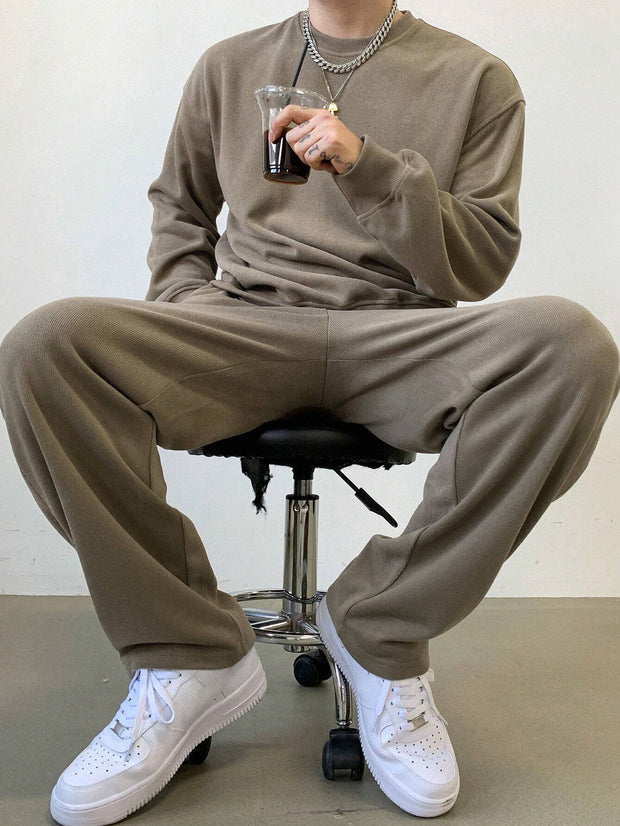 Męski Komplet Dresowy | Bluza i Spodnie trainingspak Warschau Fashion