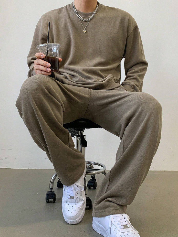 Męski Komplet Dresowy | Bluza i Spodnie trainingspak Warschau Fashion