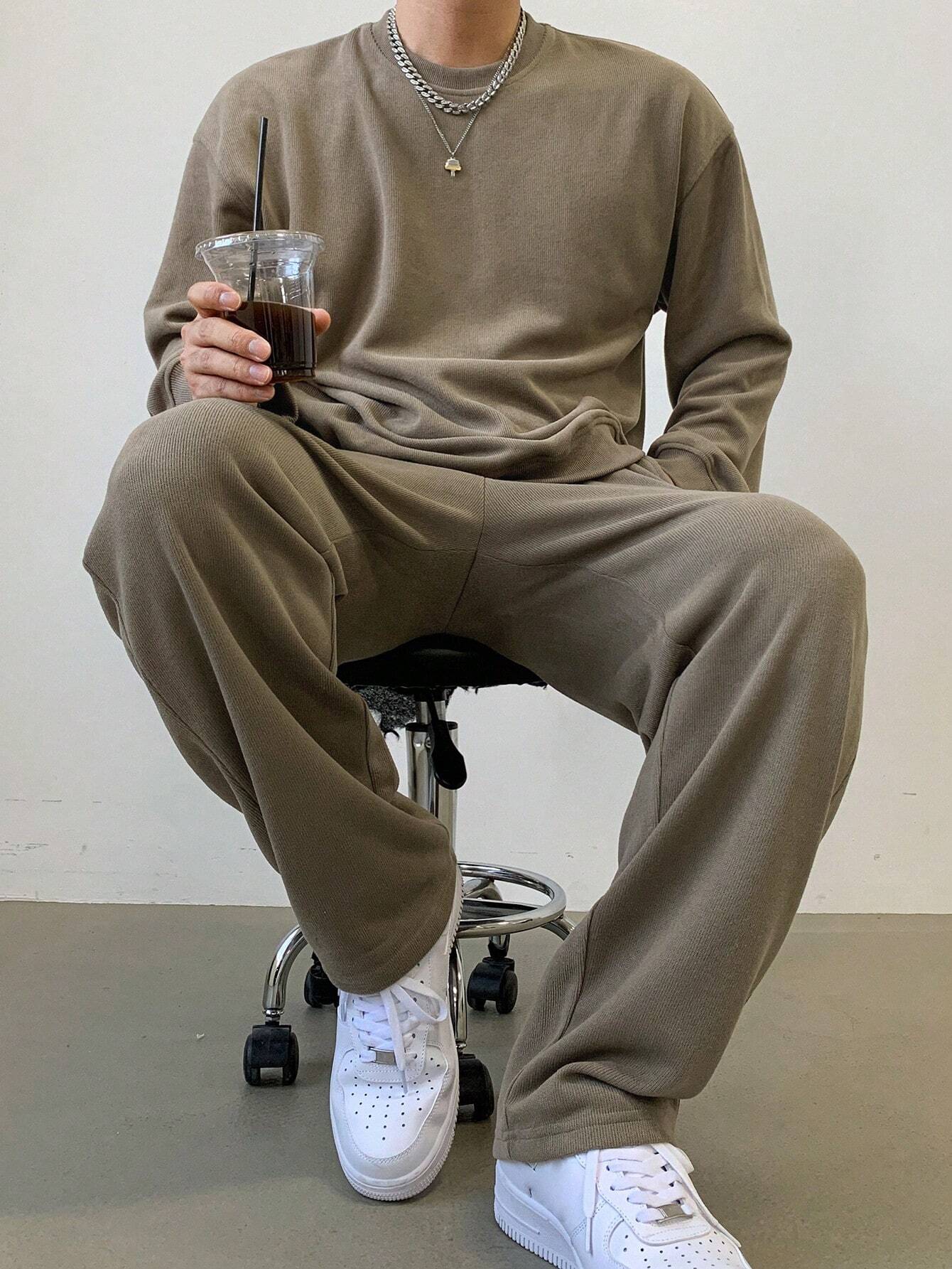 Męski Komplet Dresowy | Bluza i Spodnie trainingspak Warschau Fashion