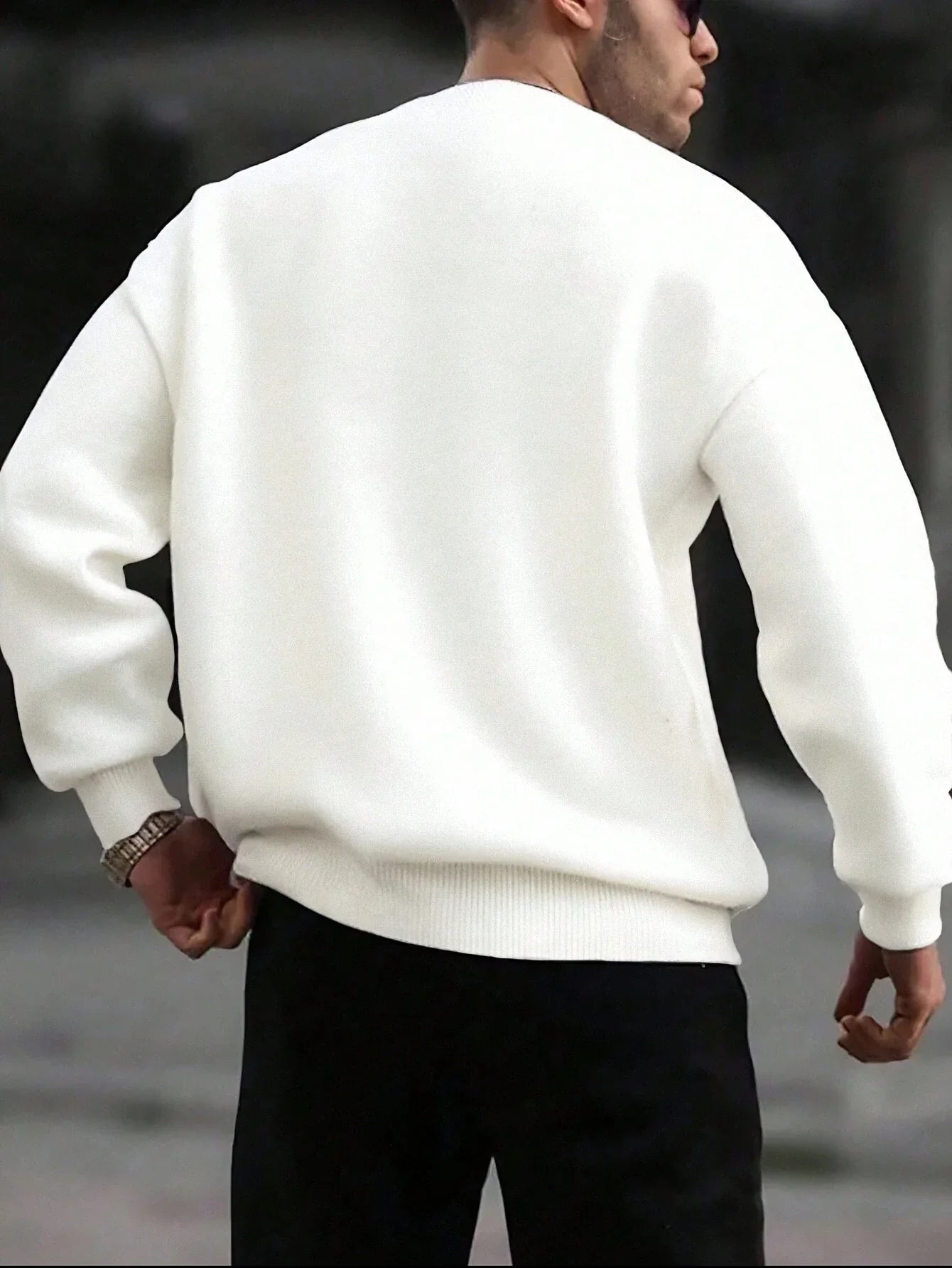 Warschau Fashion – Męski Sweter Robiony na Drutach