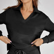 Eline | Luksusowy Zestaw Odzieży Domowej z Przytulnymi Spodniami i Dekoltem w Serek Loungewear Set Warschau Fashion
