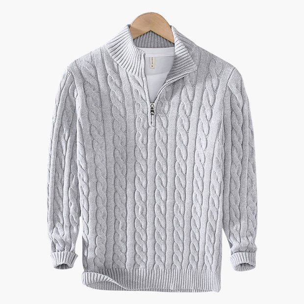 Sweter Verbier z pół zamkiem