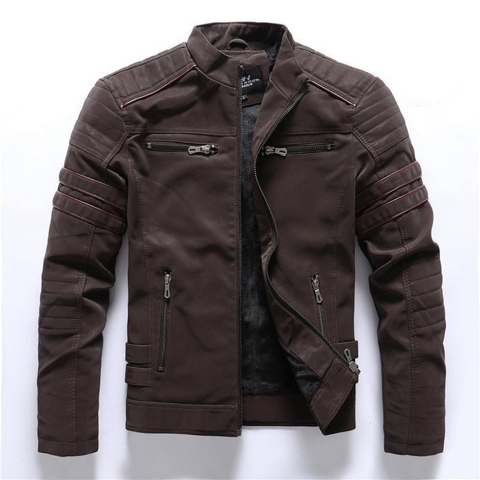 Titan | Męska Kurtka Men Jackets Warschau Fashion Brązowy M