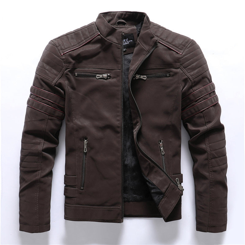 Titan | Męska Kurtka Men Jackets Warschau Fashion Brązowy M