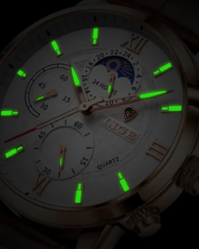 Wodoodporny zegarek Lugano Classic
