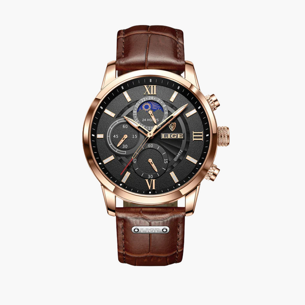 Wodoodporny zegarek Lugano Classic