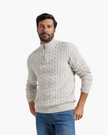 Sweter Verbier z pół zamkiem