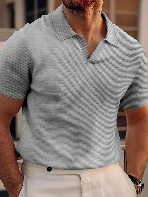 Cassius | Męska polo koszulka Men Polo Warschau Fashion Szary S/46