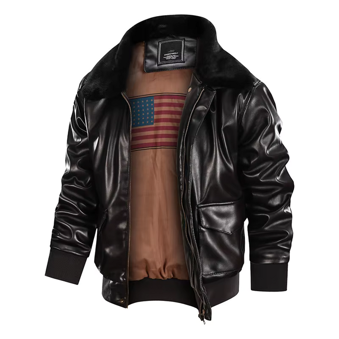 York | Męska kurtka vintage Men Jackets Warschau Fashion