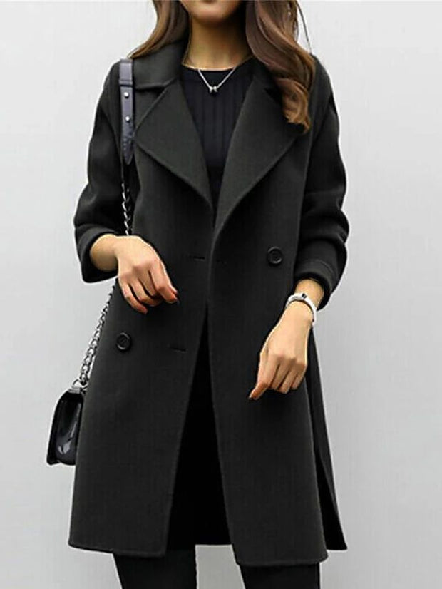 Mara - Jesienno-Zimowy Wełniany Elegan от Warszawа Fashion Jackets Warschau Fashion