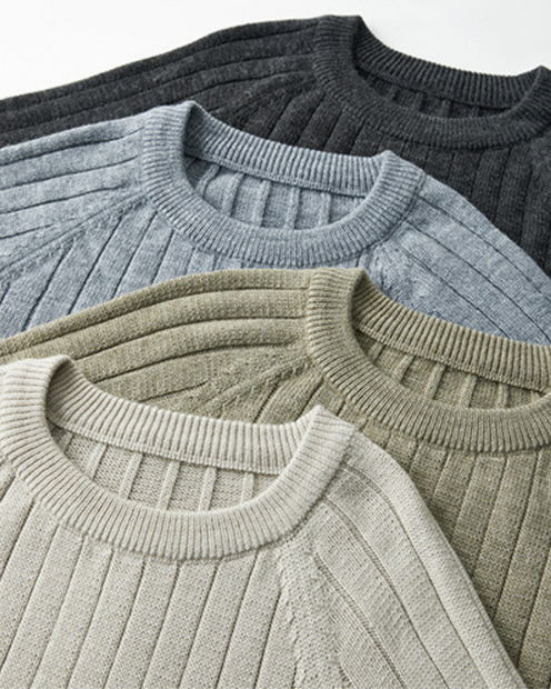 Sweter z 100% wełny premium