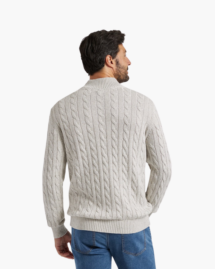 Sweter Verbier z pół zamkiem