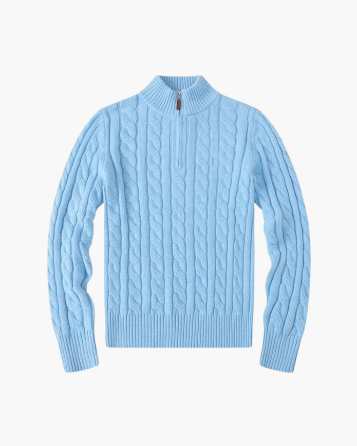 Sweter damski Verbier z półzamkiem