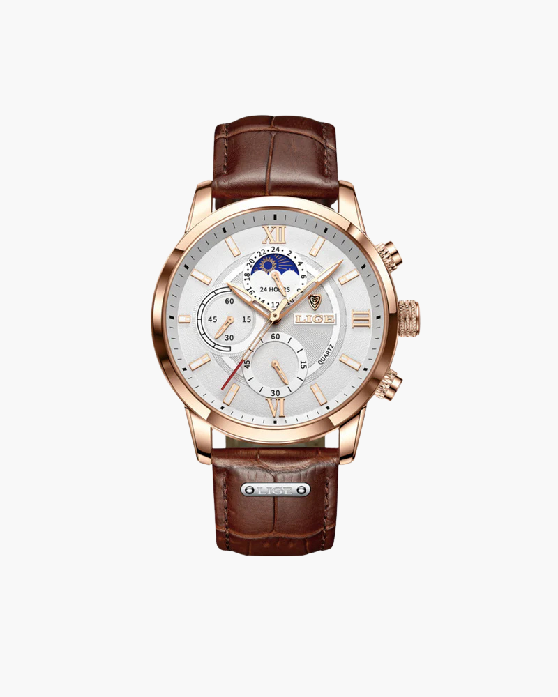 Wodoodporny zegarek Lugano Classic
