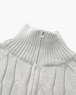 Sweter Verbier z pół zamkiem