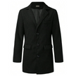 Jorikenit | Męski długi zimowy płaszcz trench Men Coat Warschau Fashion