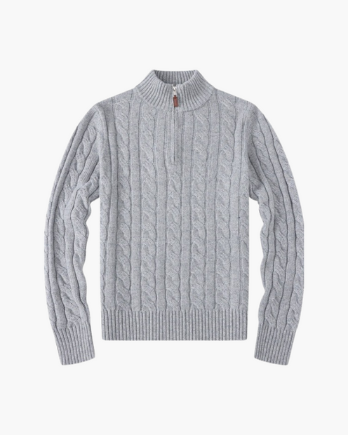 Sweter damski Verbier z półzamkiem