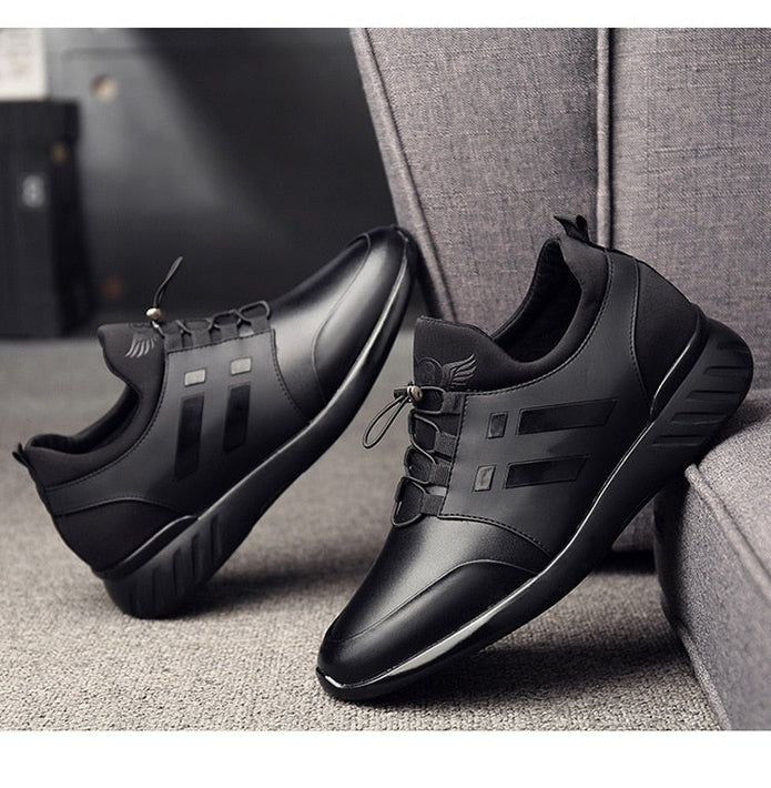 Premium męskie buty ortopedyczne ze skóry - wygodne i eleganckie