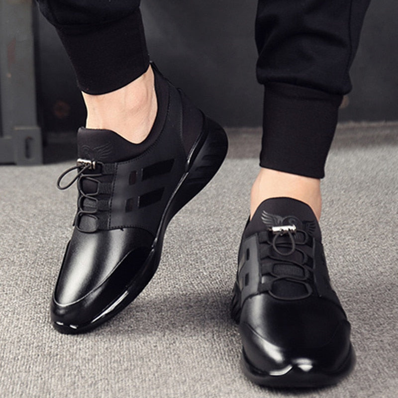Premium męskie buty ortopedyczne ze skóry - wygodne i eleganckie