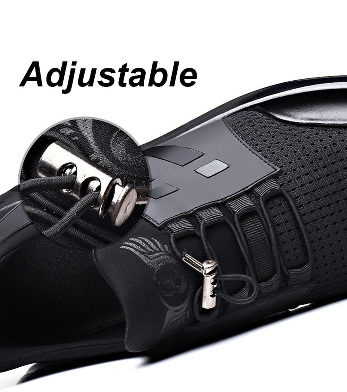 Premium męskie buty ortopedyczne ze skóry - wygodne i eleganckie