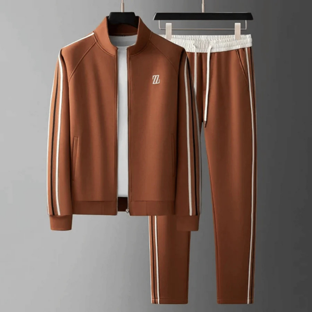Stylowy Męski Zestaw Dresowy z Suwakiem | Slim Fit