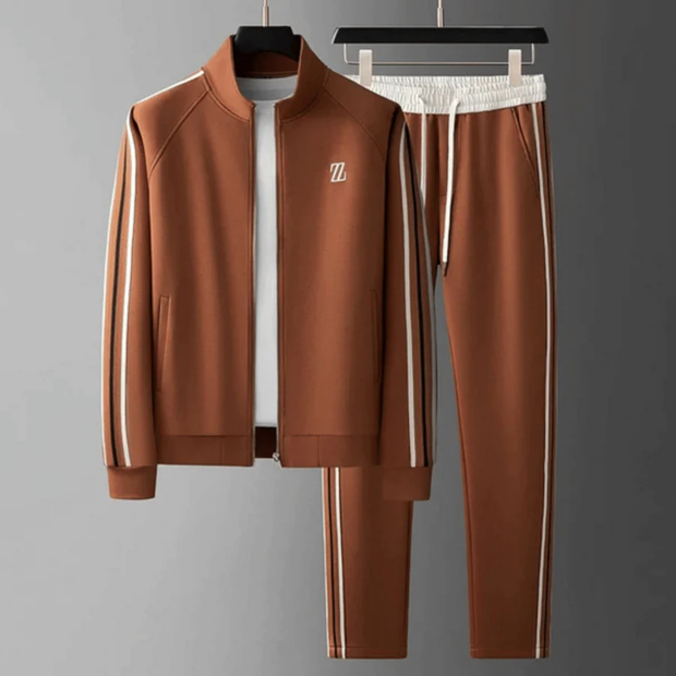 Stylowy Męski Zestaw Dresowy z Suwakiem | Slim Fit