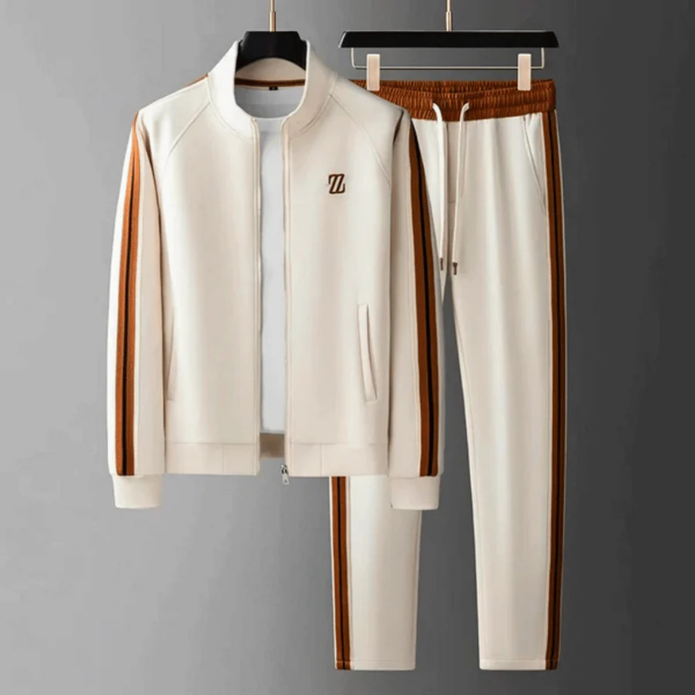 Stylowy Męski Zestaw Dresowy z Suwakiem | Slim Fit