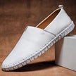 Ręcznie wykonane skórzane loafersy