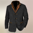 FLORIS | Męska Kurtka w Stylu Retro z Guzikowym Zapięciem Jacket Warschau Fashion