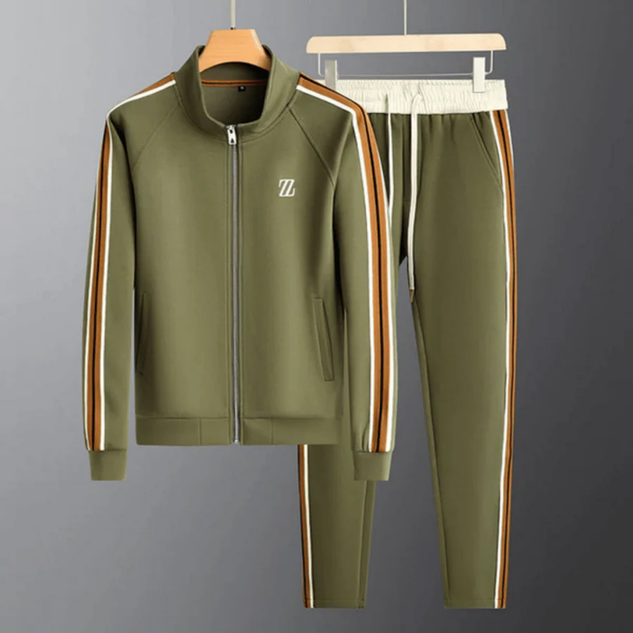 Stylowy Męski Zestaw Dresowy z Suwakiem | Slim Fit